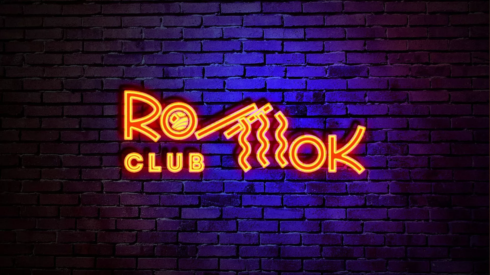 Разработка светящейся интерьерной вывески суши-бара «Roll Wok Club» в Твери Разработка светящейся интерьерной вывески суши-бара «Roll Wok Club» в Твери