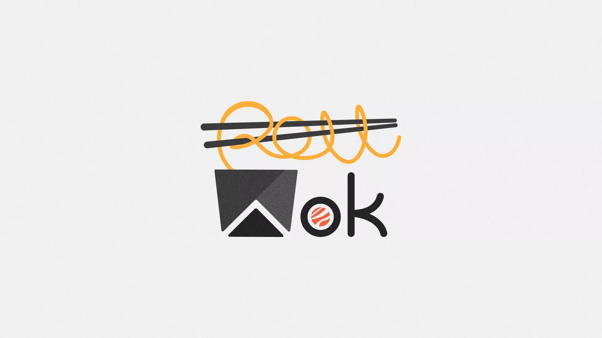 Разработка логотипа в Твери для суши-бара «Roll Wok Club» Разработка логотипа в Твери для суши-бара «Roll Wok Club»